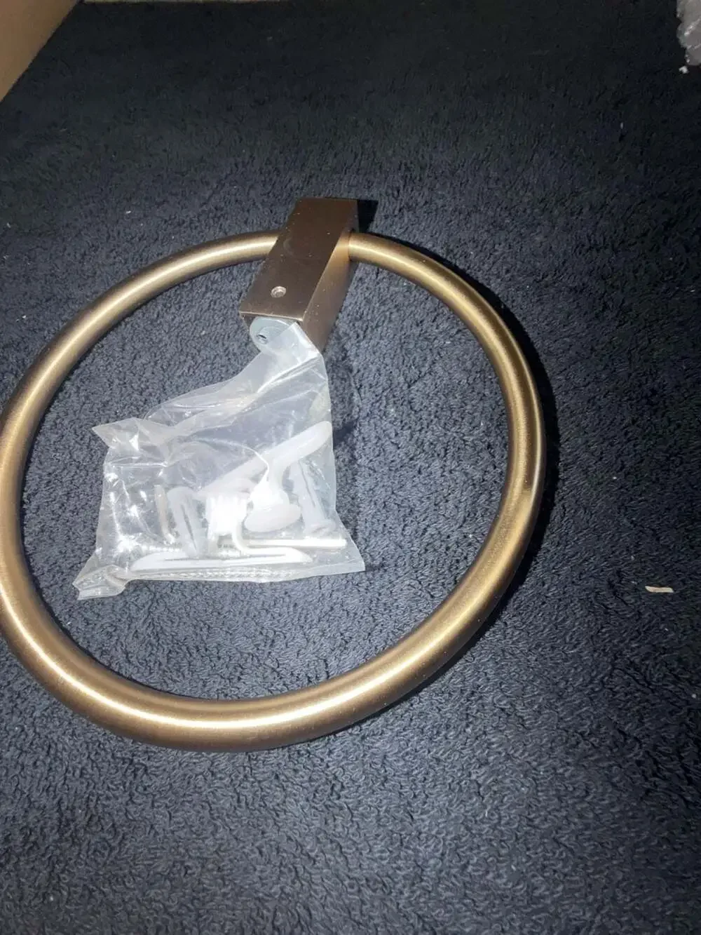 Amerock Monument Towel Ring in Champagne Bronze BH36082CZ